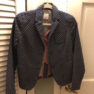 GAP polka dot blazer